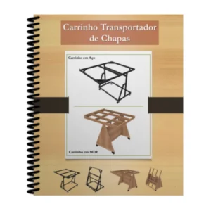Carrinhos para transporte de chapas - 2 projetos 1