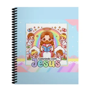 Livro para Imprimir e Colorir Jesus - 54 Páginas