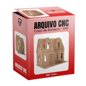 Vetor Cnc Casa de Boneca Shirley Temple - MDF 3mm