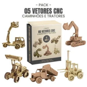 Projetos CNC para Router a Laser Caminhões e Tratores