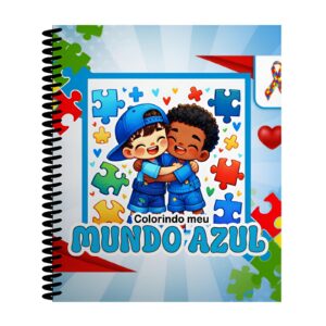 Livro Para Imprimir e Colorir Autismo em PDF